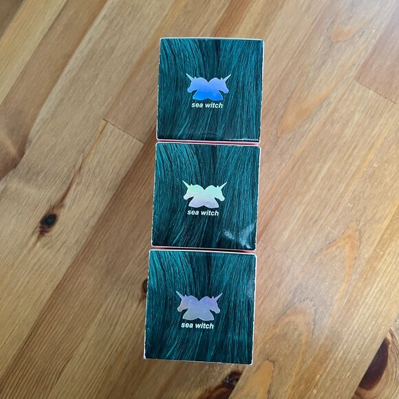 Lot of 3Lime Crime Unicorn Hair Full Coverage Sea Witch Semi Permanent Color Dye - Picture 4 of 5